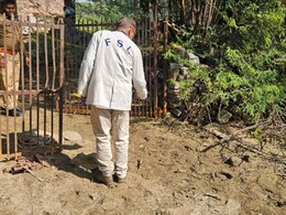 मेहंदीपुर बालाजी मंदिर के पीछे मिला महिला का शव, शरीर पर जले के निशान... आती थी मिर्गी