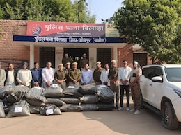 नशे के खिलाफ DST जोधपुर ग्रामीण की बड़ी कार्रवाई, फॉर्च्यूनर कार से मिला 400 किलो डोडा और पिस्टल