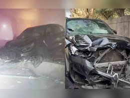 UP NEWS : नोएडा में काम से लौट रहे शख्स को BMW ने रौंदा, मौत