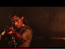 Mysaa: जलते जंगल में Rashmika Mandana खून से लथपथ हाथ में लिए दिखीं बंदूक, रोंगटे खड़े कर देगा ये Video