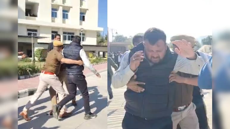 अजमेर में वकील हुआ घायल तो साथी वकीलों ने किया हंगामा, PWD अधिकारी को दौड़ा-दौड़ाकर पीटा