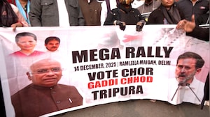 Congress Holds Mega Rally at Ramlila Maidan, Targets Election Commission