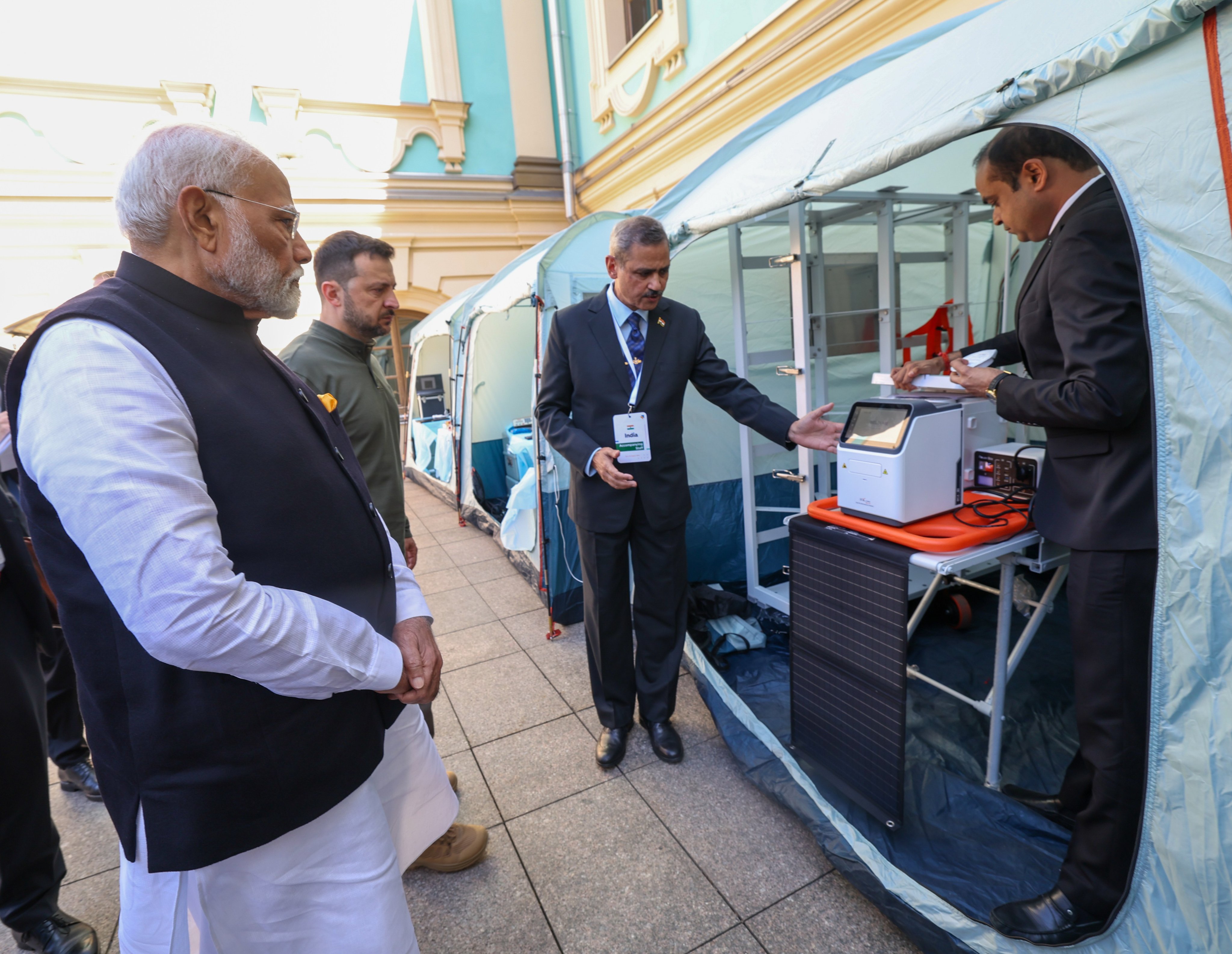 India Gifts Four Mobile Hospitals To Ukraine