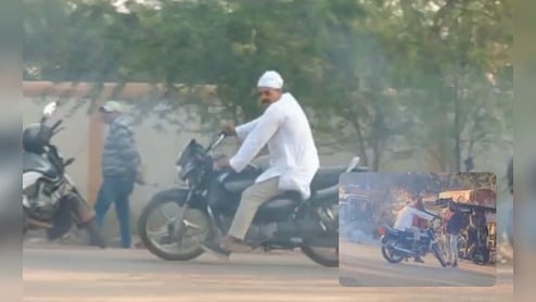 बगल में कलेक्टर बंगला तो सामने कॉलेज, फिर भी मऊगंज में बीच चौराहे पर दबंगों का तांडव