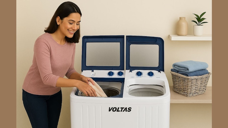 Voltas Washing Machine 8Kg: ड्यूरेबल क्वालिटी और मॉडर्न फीचर्स के साथ इन Voltas वॉशिंग मशीन को ले आएं अपने घर