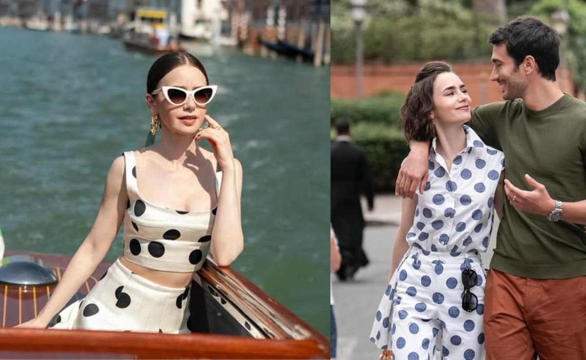 Inside Lily Collins's Rs 33 Lakh Wardrobe In <i>Emily In Paris 5</i>
