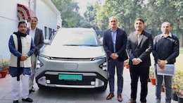 Union Minister Pralhad Joshi Checks Out Kia Carens Clavis EV