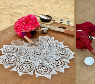 Mandana Art: 'सिर्फ सजावट नहीं, हर शुभ अवसर का स्वागत है...' जानिए मध्य प्रदेश की सबसे पुरानी 'मंडना चित्रकला' की खासियत