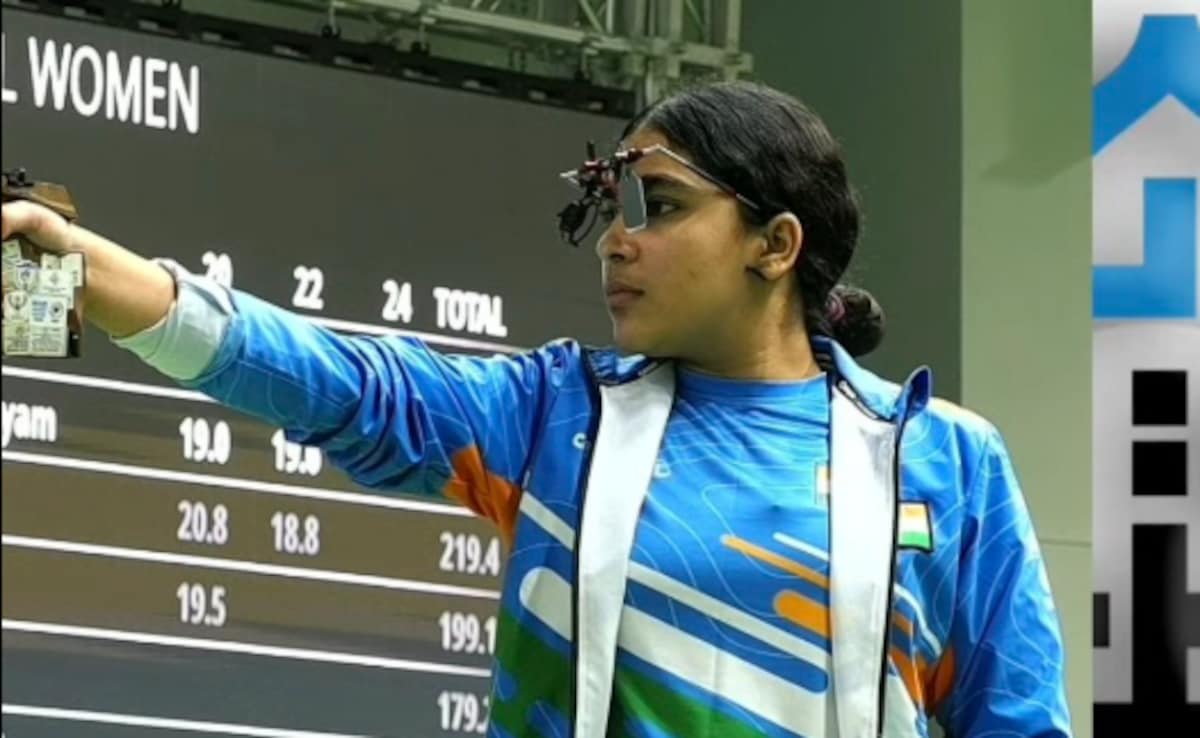 Suruchi Singh Clinches Womens 10m Air Pistol Gold In Season-Ending Shooting World Cup Final