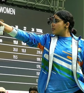 Suruchi Singh Clinches Womens 10m Air Pistol Gold In Season-Ending Shooting World Cup Final