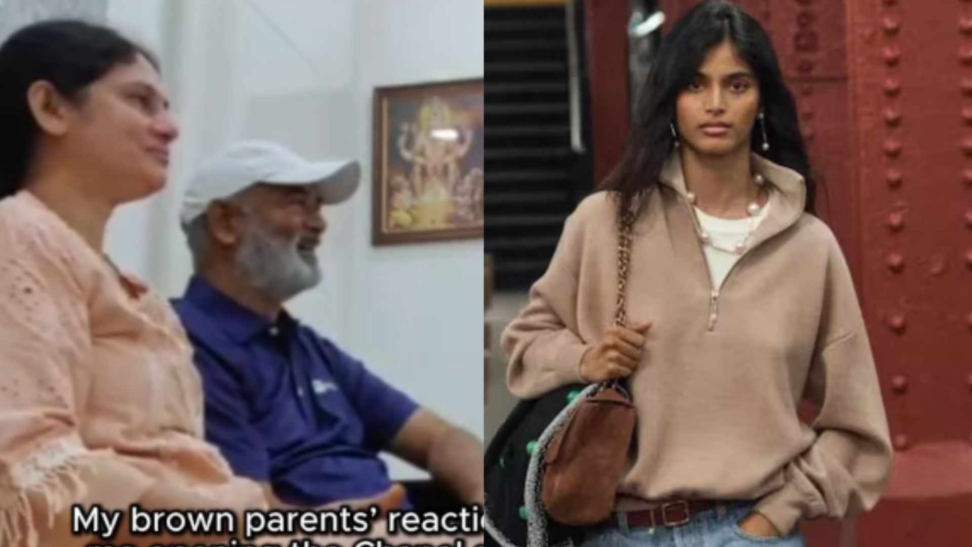 Hyderabad Model Bhavitha Mandava's Parents Get Emotional Seeing Her Open Chanel Show In Viral Video