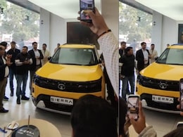 Tata Sierra SUV Starts Arriving At Dealership, Deliveries Commence January 15
