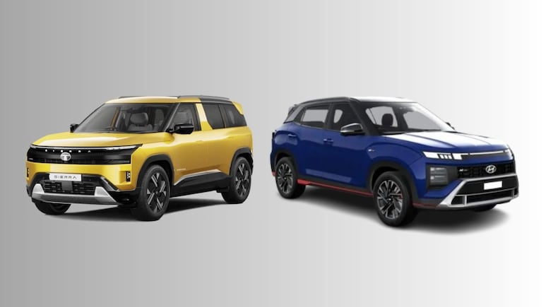 Tata Sierra Hyperion Vs Hyundai Creta N Line: Fight Of Turbo SUVs