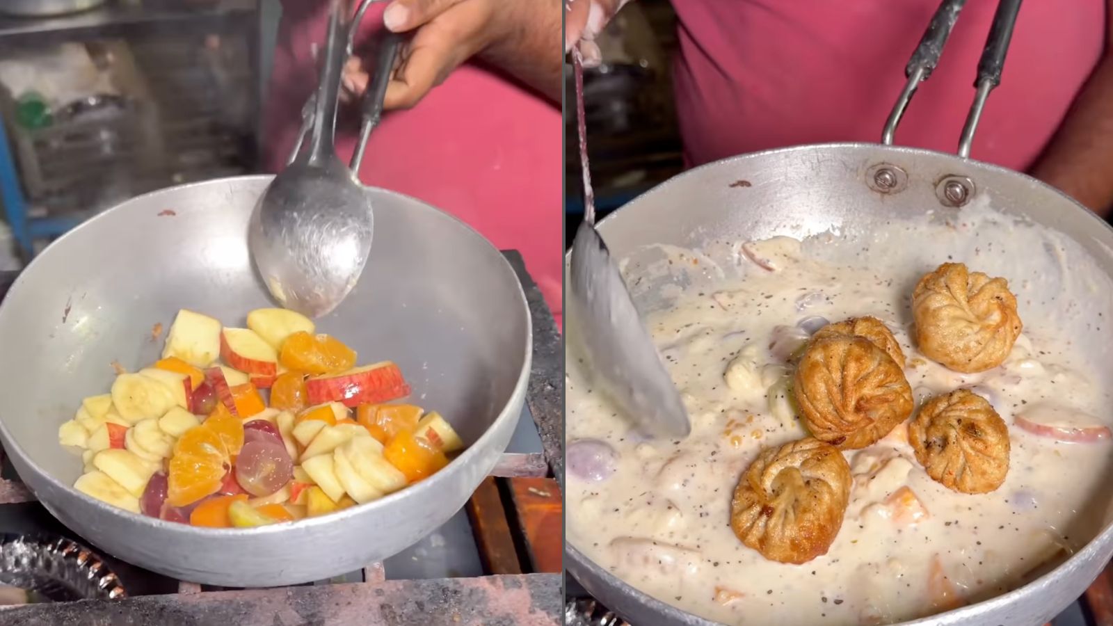 Delhi Vendor Makes "<i>Tadke Wale</i> Fruit Momos." Foodies Are Not Happy