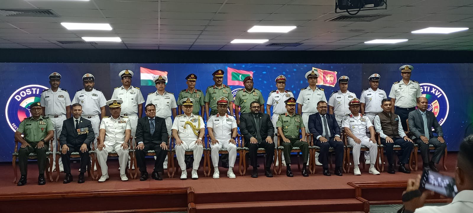 India, Maldives And Sri Lanka&rsquo;s Joint Naval Exercise Kicks Off In Maldives