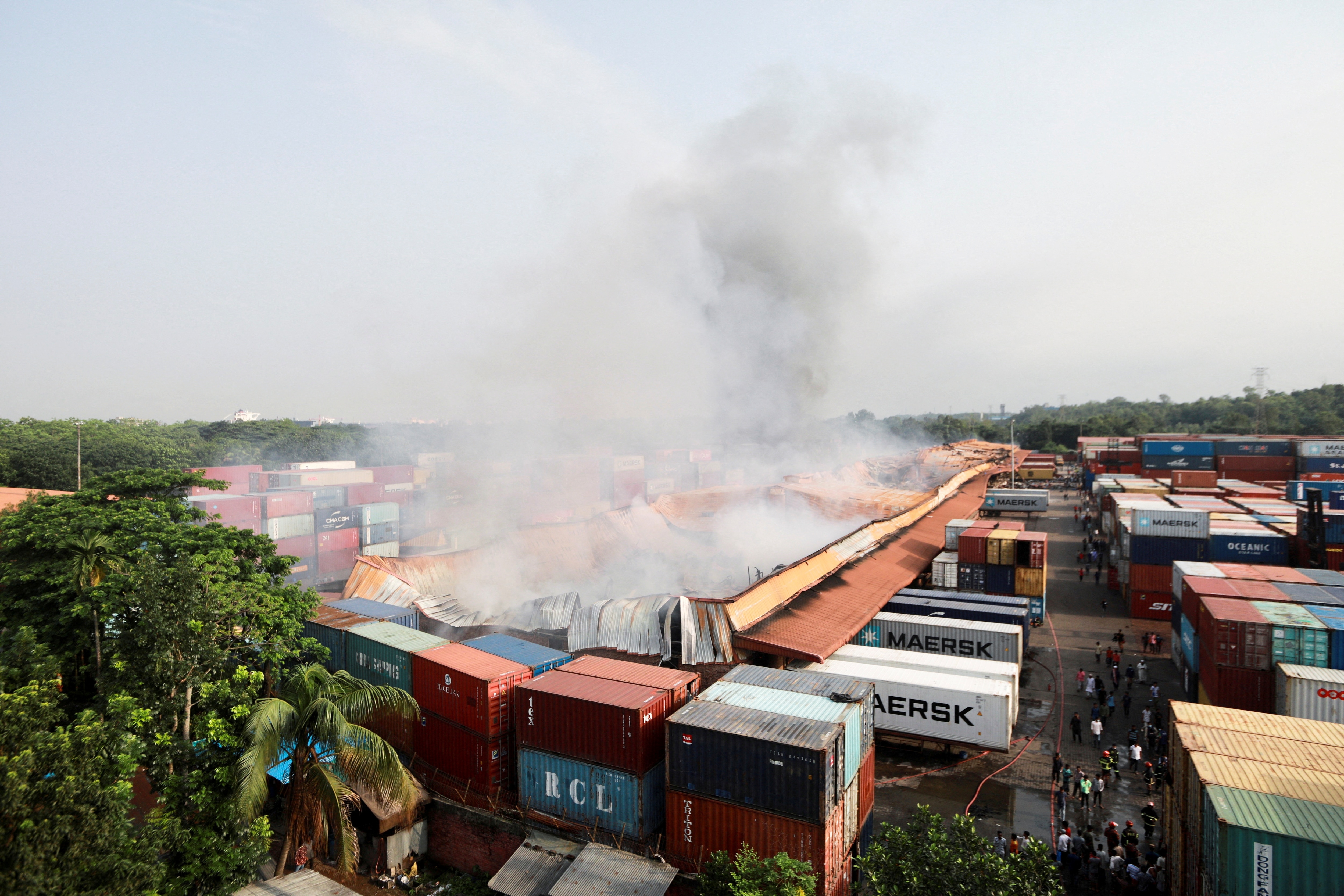 43 Killed In Fire At Bangladesh Chemical Container Depot
