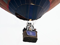 Omar Abdullah's Anxious Hot Air Balloon Ride, And A Mishap Involving Father