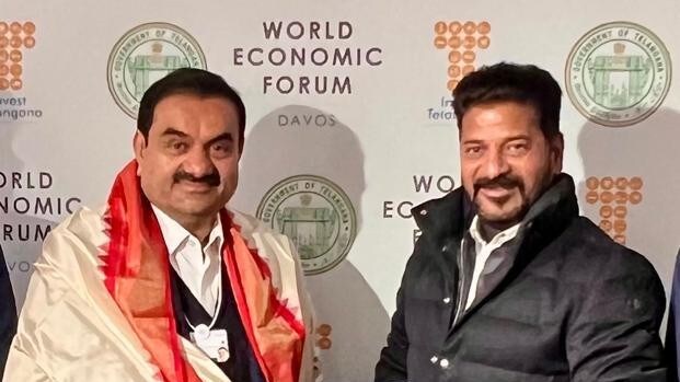 Davos WEF 2024: Adani Group Signs Accords Worth Rs 12,400 Crore With Telangana Government