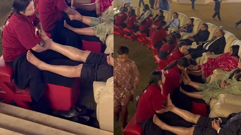 ये शादी है या स्पा सेंटर? वायरल वीडियो देख लोगों ने पकड़ लिया माथा