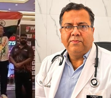 Rajasthan: 50 साल के राजस्थान के डॉक्टर ने उठाया 442 किलो वज़न, वर्ल्ड चैंपियनशिप में जीते 3 गोल्ड