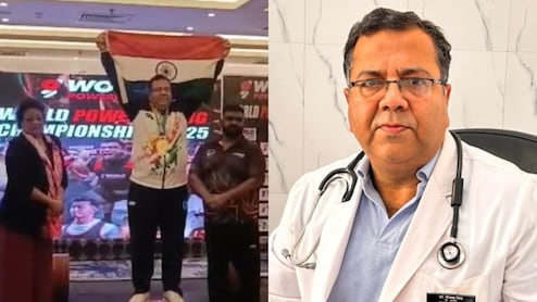 Rajasthan: 50 साल के राजस्थान के डॉक्टर ने उठाया 442 किलो वज़न, वर्ल्ड चैंपियनशिप में जीते 3 गोल्ड