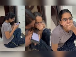 घर के मंदिर में बैठ कर देखा रिजल्ट, CLAT 2026 में AIR&ndash;1 हासिल करने वाली गीताली गुप्ता का वीडियो वायरल&nbsp;