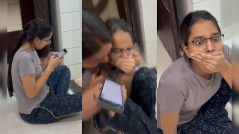 घर के मंदिर में बैठ कर देखा रिजल्ट, CLAT 2026 में AIR&ndash;1 हासिल करने वाली गीताली गुप्ता का वीडियो वायरल&nbsp;