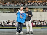 Sachin's First Post After Meeting Messi At Wankhede Breaks The Internet Sachin's First Post After Meeting Messi At Wankhede Breaks The Internet