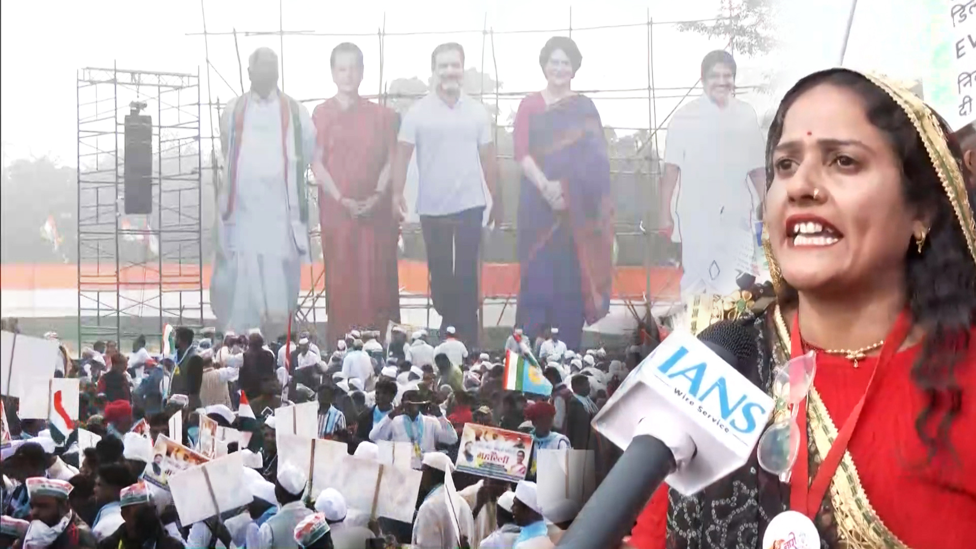 BJP Flags Controversial Slogans Ahead Of Congress's 'Vote Theft' Rally