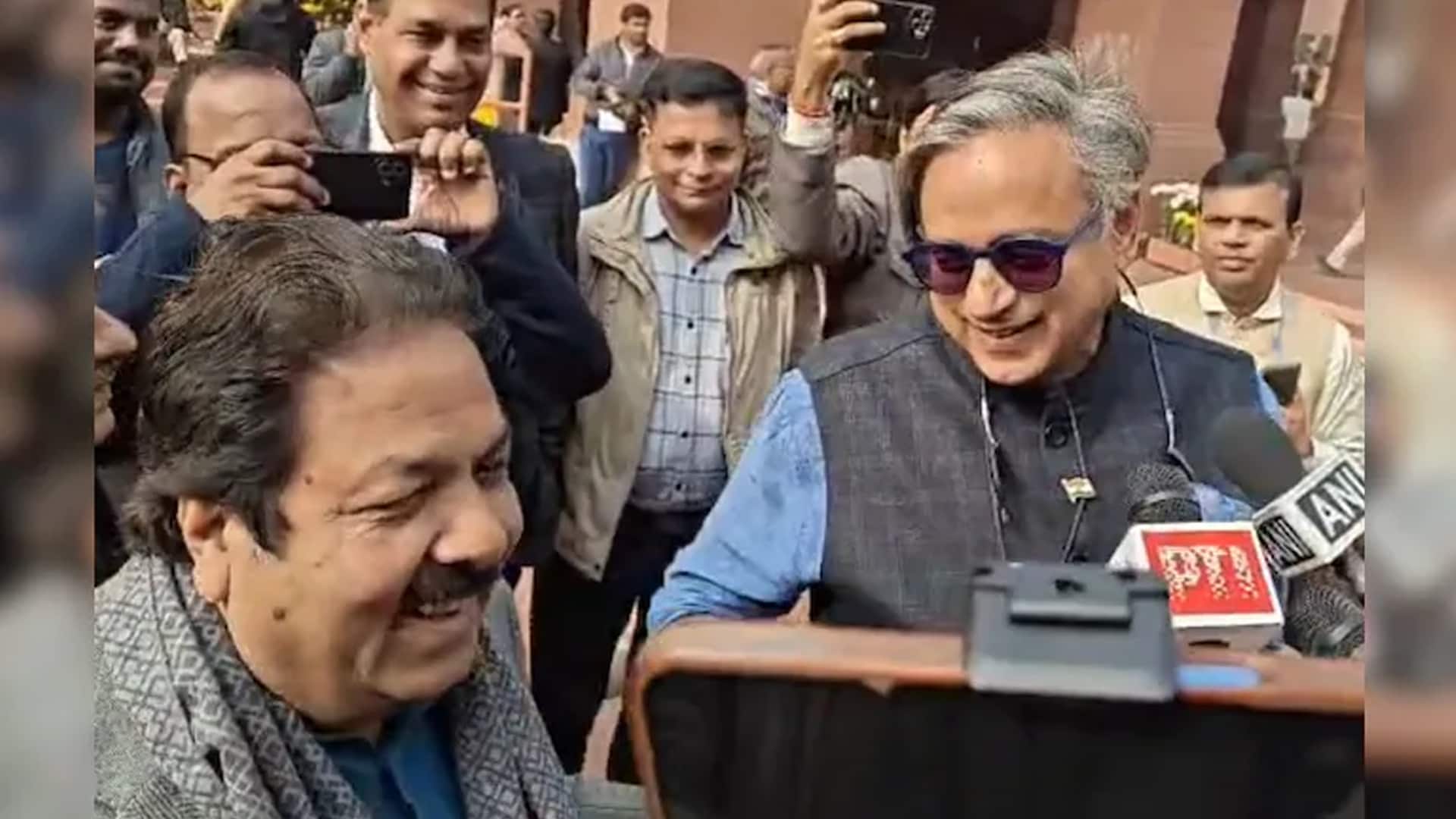 Shashi Tharoor's 'Come To Kerala' Tip To Rajeev Shukla After Fog Hits Lucknow T20