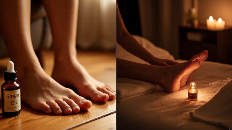 आयुष मंत्रालय ने बताया बाज सी तेज नजर पाने का रामबाण तरीका, पादाभ्यंग यानी पैरों पर अदरक का तेल गर्म लगाने से होंगे कई फायदे