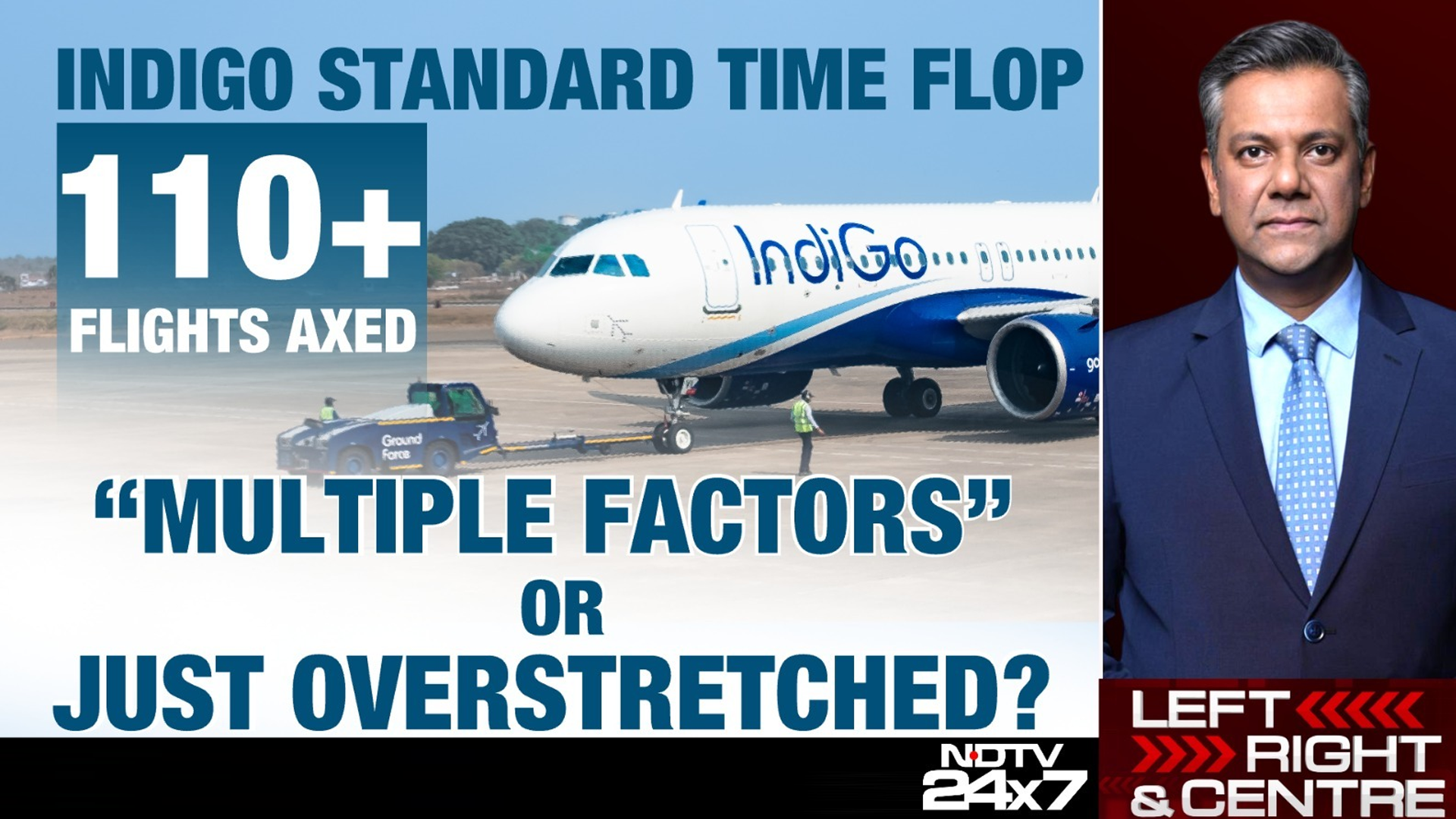 110+ IndiGo Flights Cancelled, Ops Hit, Airline Blames "Flight Duty" Audit