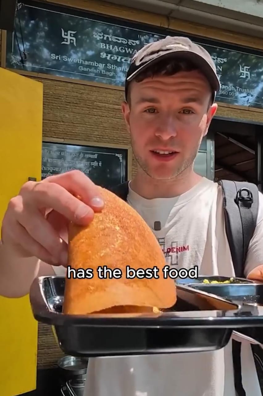 Scottish Vlogger Picks Bengaluru As Best Food City In India, Here's Why