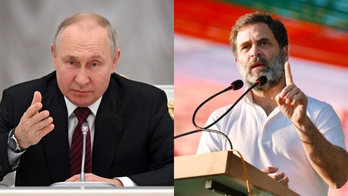 Ahead Of Putin's India Trip, Rahul Gandhi's "Insecurity" Jab At Centre