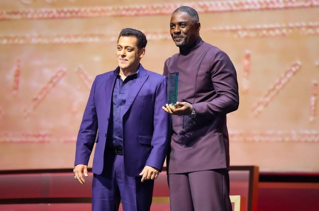 Salman Khan Honours Idris Elba At Red Sea Film Festival