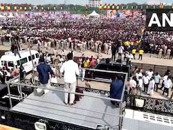 Actor Vijay&#039;s &quot;Be Good If DMK Learns&quot; Puducherry Jab, 1st Post-Stampede Rally