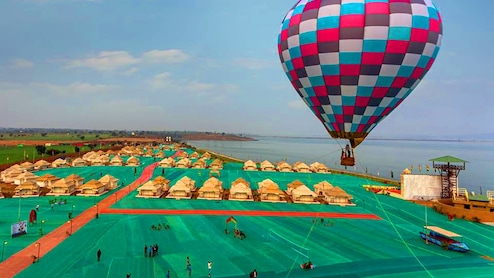 Welcome 2026: हनुवंतिया जल महोत्सव; नर्मदा की लहरों पर नववर्ष का जश्न, लग्जरी टेंट वाटर स्पोर्ट्स का रोमांच&nbsp;