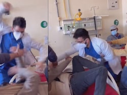 Video: Punches, Kicks Fly After Patient Objects To Doctor Calling Him "<i>Tu</i>"