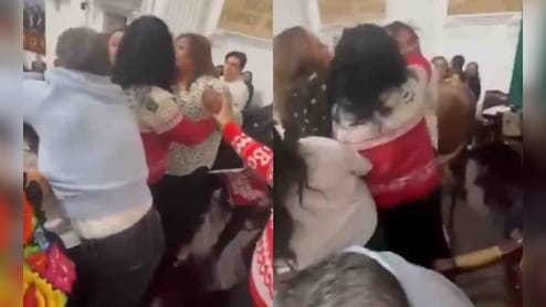 VIDEO : घूंसे-थप्पड़, फिर नोच डाले बाल... इस देश की संसद में महिला सांसदों का जबरदस्त हंगामा