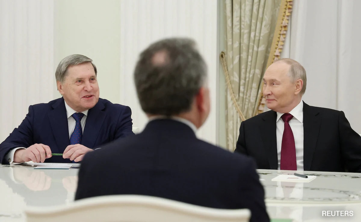 Putin's Talks With Trump Envoy Witkoff And Kushner Conclude