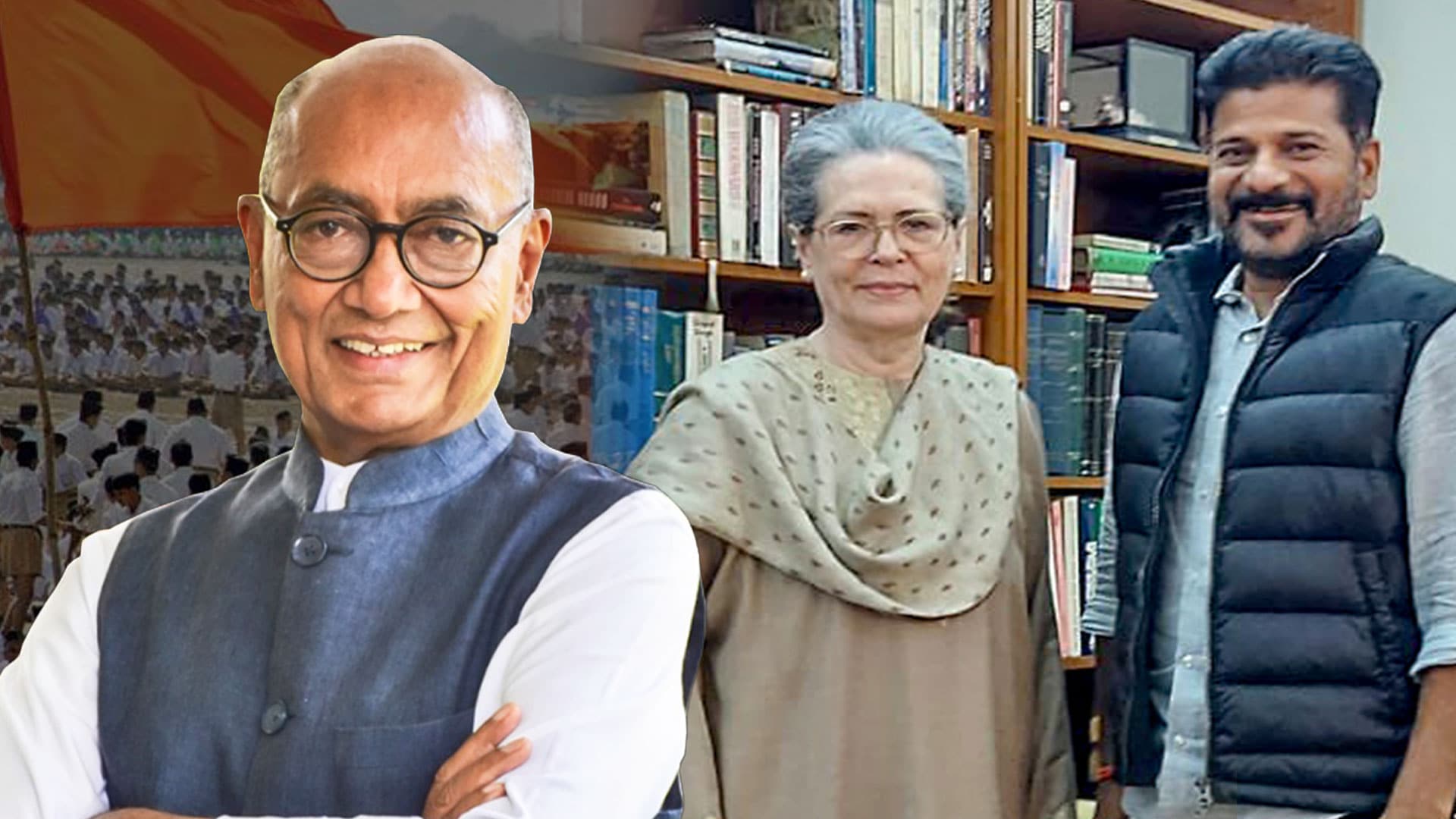 Revanth Reddy's Sonia Gandhi Counter In Digvijaya Singh Post Row