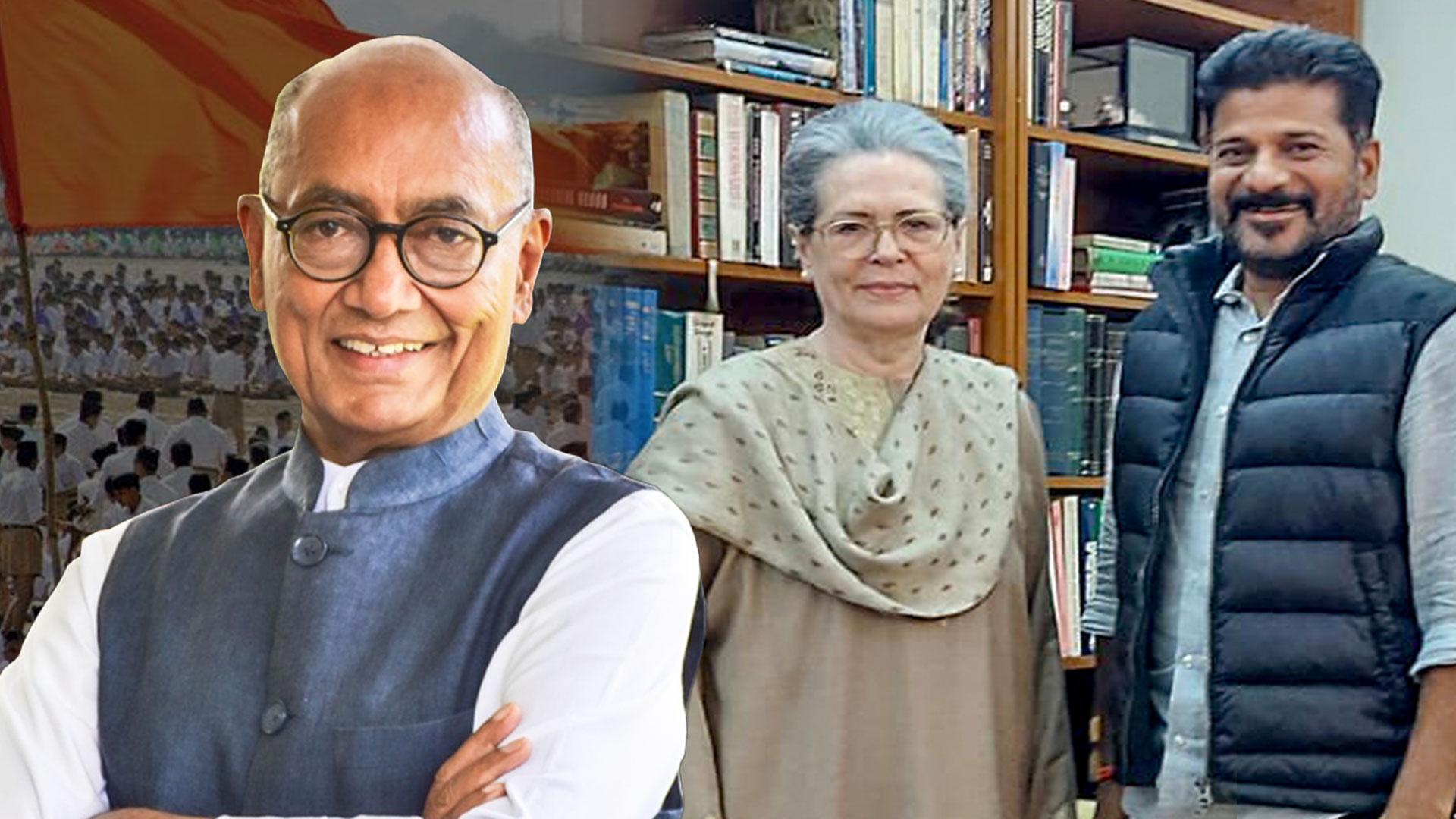 Revanth Reddy's Sonia Gandhi Counter In Digvijaya Singh Post Row