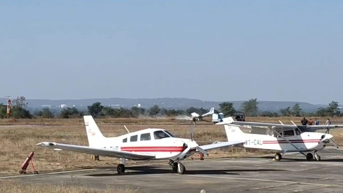 Training Aircraft Crash at Madhya Pradesh
