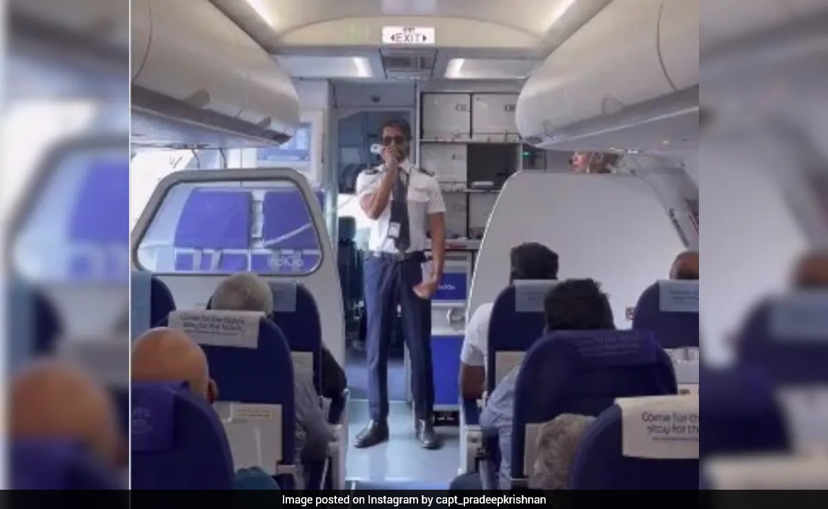 "I Also Want To Go Home": IndiGo Pilot Apologises To Passengers Amid Delays