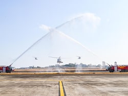 Navy Commissions Helicopter Squadron INAS 335 'Ospreys' In Goa