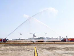 Navy Commissions Helicopter Squadron INAS 335 'Ospreys' In Goa