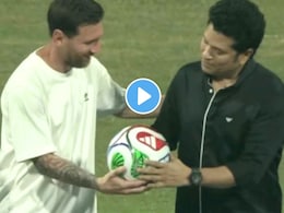 चर्चा तर होणारचं! वानखेडेत सचिन-मेस्सीनं एकमेकांना दिलं 'हे खास गिफ्ट, यात लपलंय 1 सीक्रेट, तुम्ही पाहिलं का?
