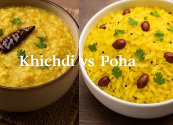 Khichdi vs Poha: Which Is Easier To Digest For Weight Loss Khichdi vs Poha: Which Is Easier To Digest For Weight Loss