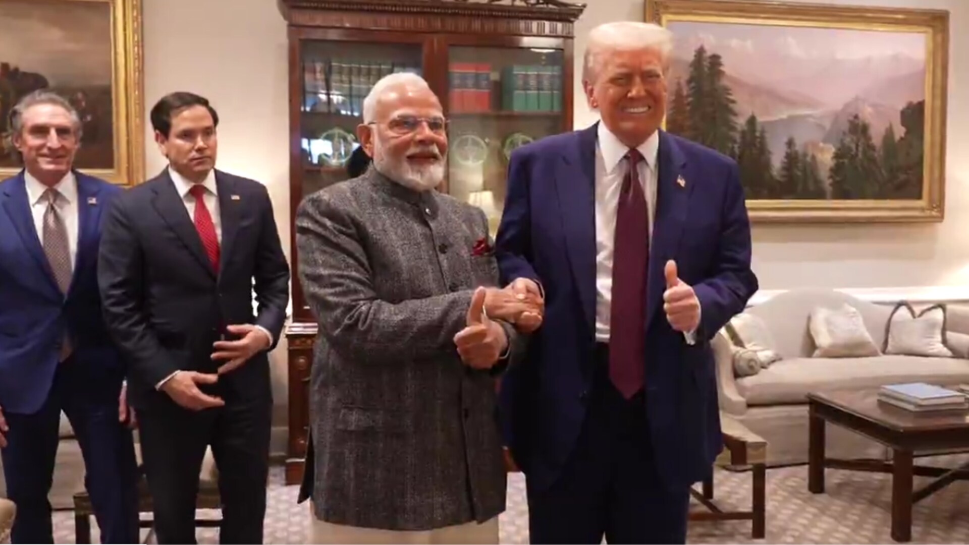 Modi Friend Trump Welcomes 'Friend PM Modi', Expresses Solidarity With India On ...