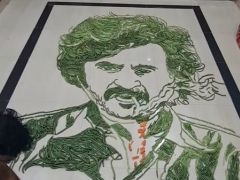 Tamil Nadu Artist Creates Rajinikanth Portrait Using Carrots And Beans, Internet Loves It